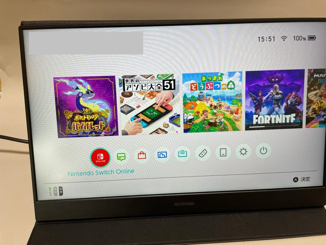 LUCA 15.6インチポータブルモニター　ILD-A1616 アイリスオーヤマ