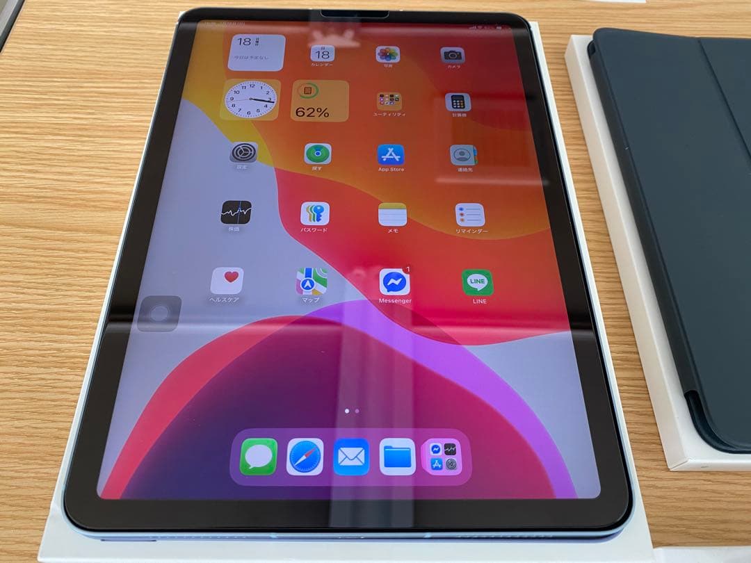 iPad Air 第4世代　純正スマートフォリオ　アップルペンシル　SIMフリー