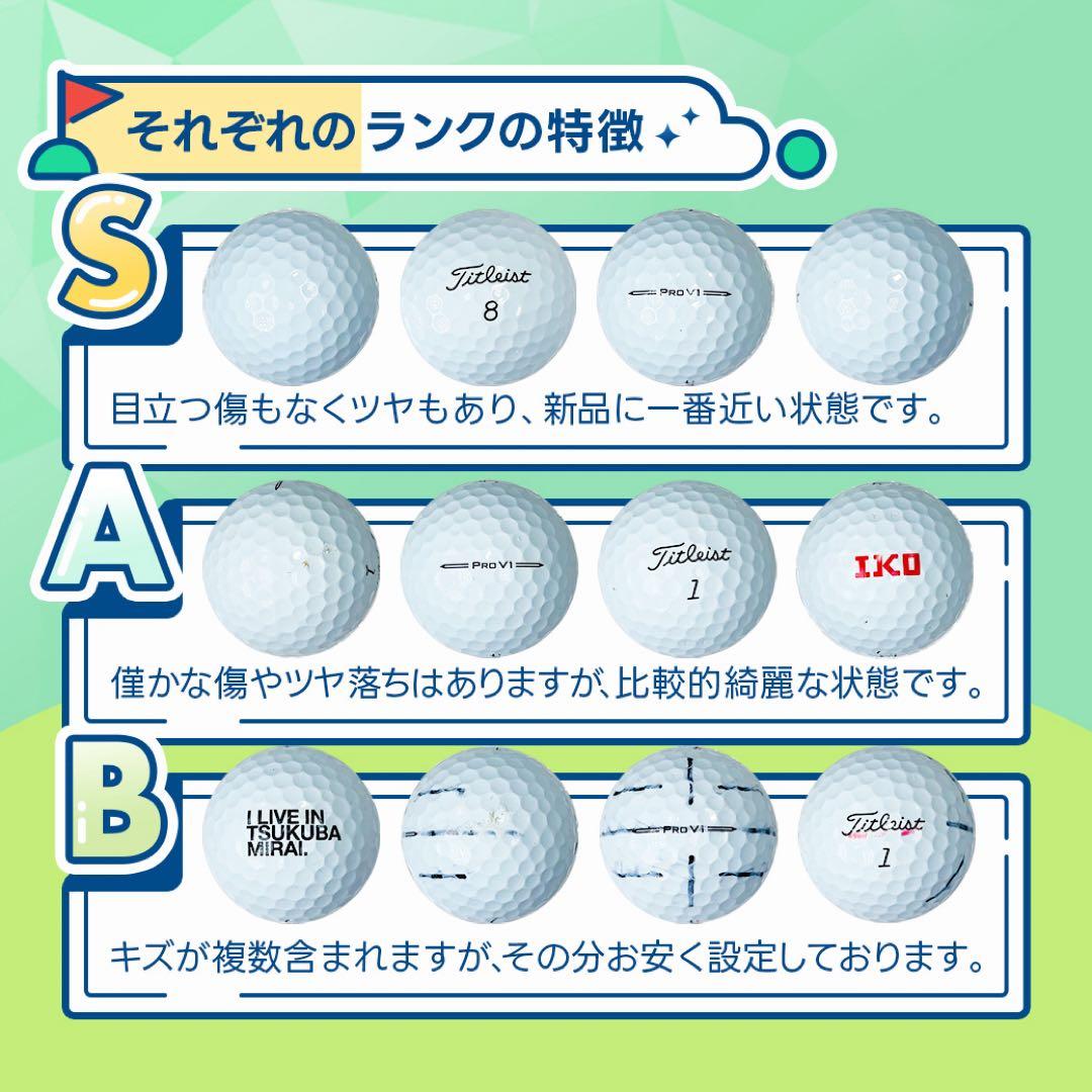 【2025年】PRO V1X Sランク 20球 854おまけtee付ロストボール