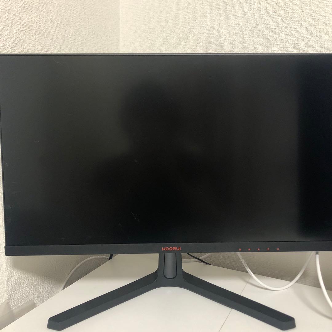 【美品】KOORUI 24インチ モニター HD 144Hz HDMI/DP対応