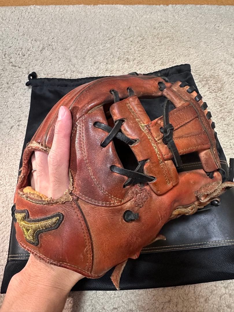 Mizuno 硬式グローブ 内野手用