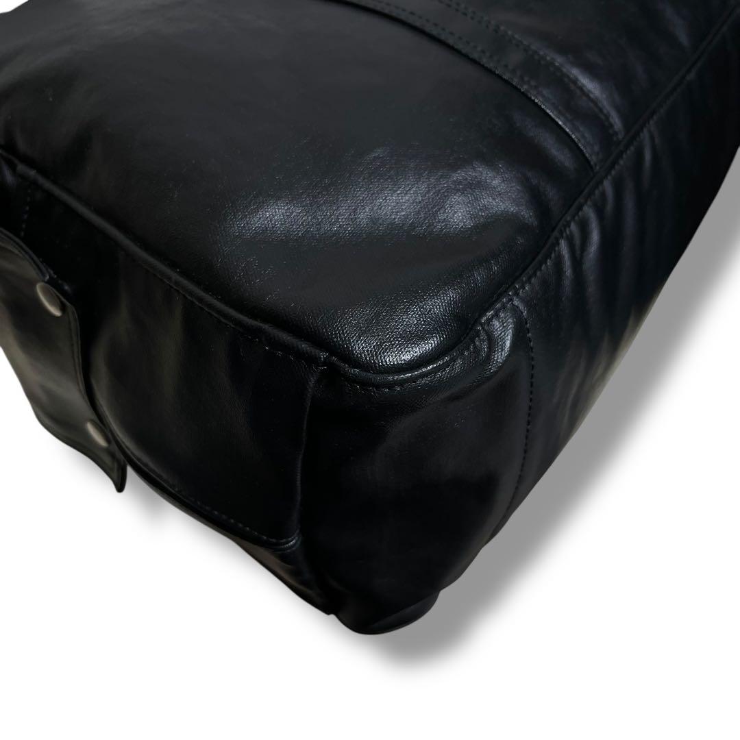 未使用級✨ポーターフリースタイル ボストンバッグ 黒 A4可 大容量 吉田カバン