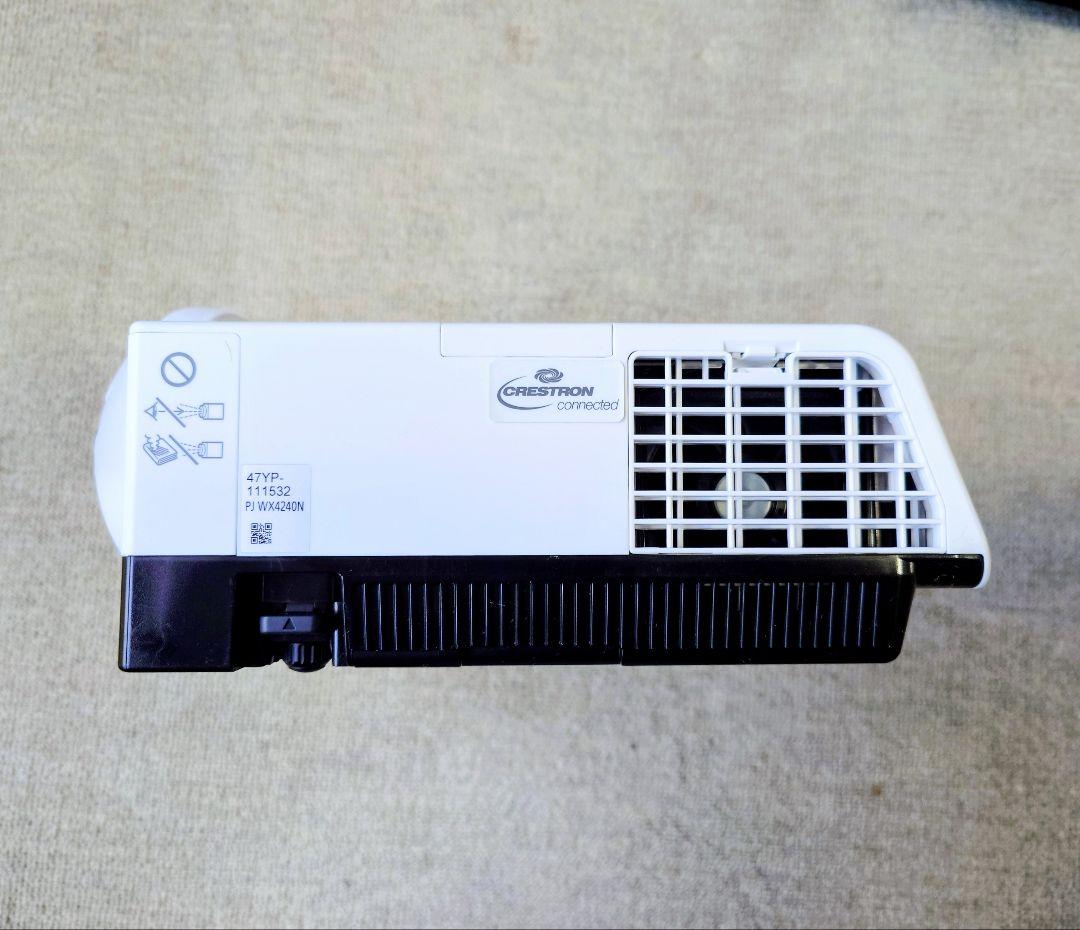RICOHプロジェクター PJ WX4240N 本体 付属品あり【ランプ3時間】