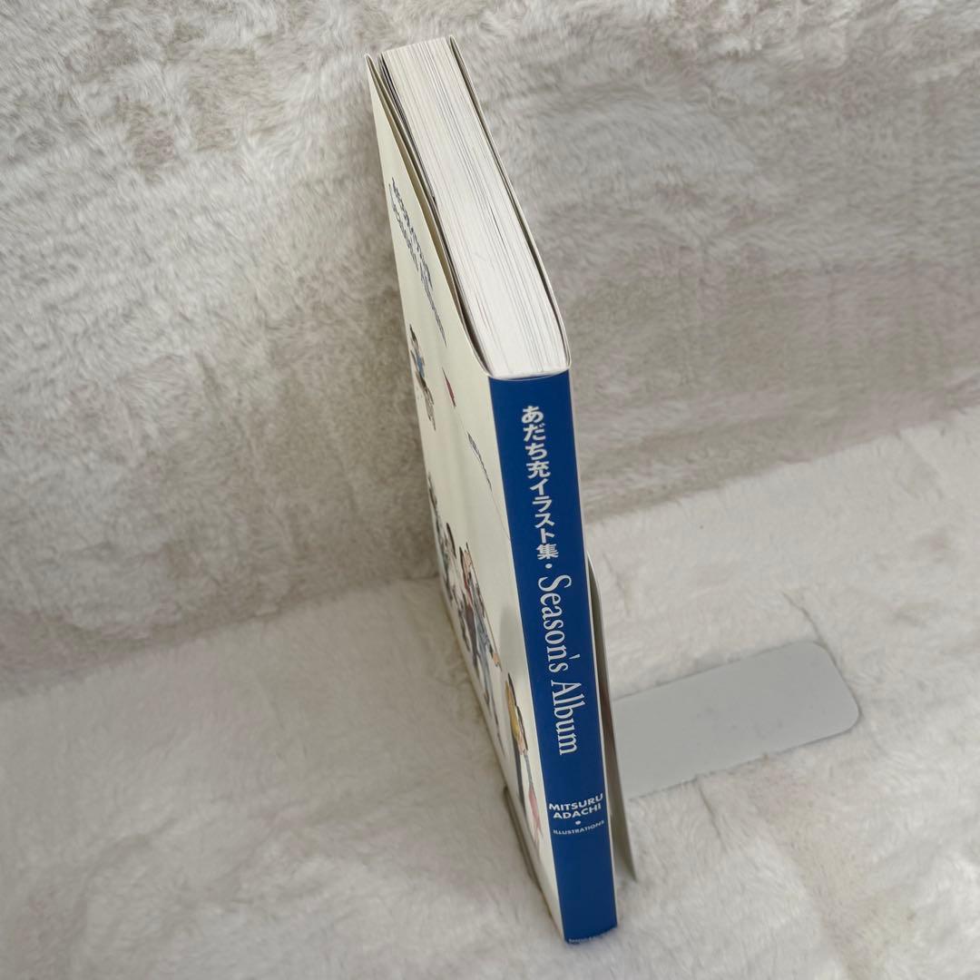 【初版】Season's album : あだち充イラスト集　（帯あり）