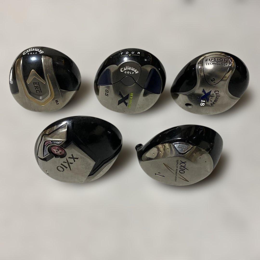 【29ヶセット】ドライバー、フェアウェイウッド用ヘッドのみ