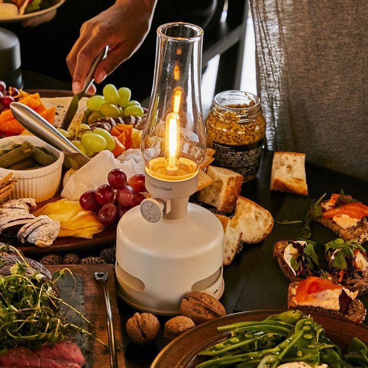 MoriMori LED ランタンスピーカー S ホワイト