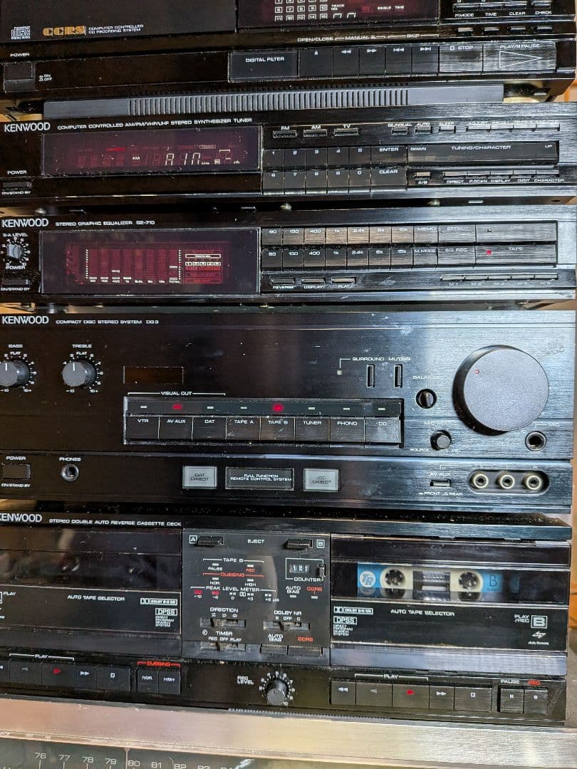 ★ KENWOOD ROXY DG3 コンポ 一部ジャンク