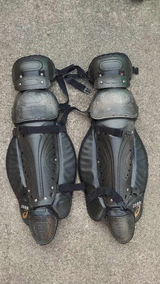 アシックス　ゴールドステージ　軟式用キャッチャー防具　ブラック