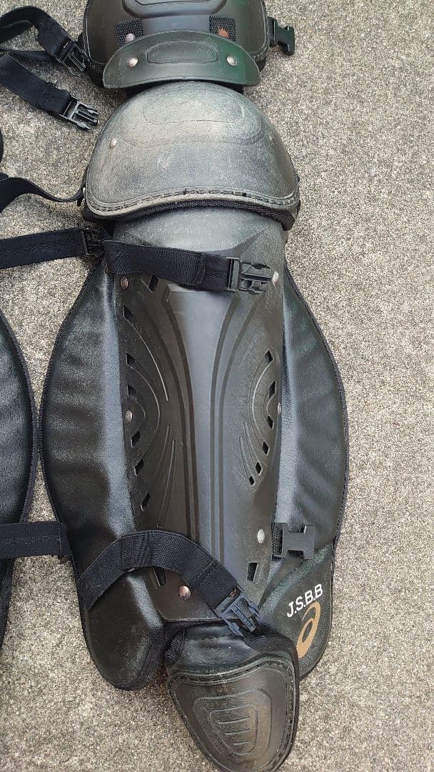 アシックス　ゴールドステージ　軟式用キャッチャー防具　ブラック