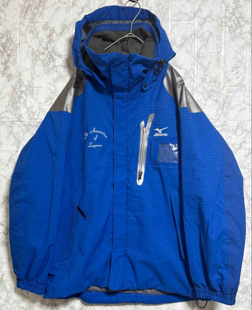 ♦︎良品♦︎ MIZUNOミズノ　ブルー　スキーウェア　限定品　メンズ　S