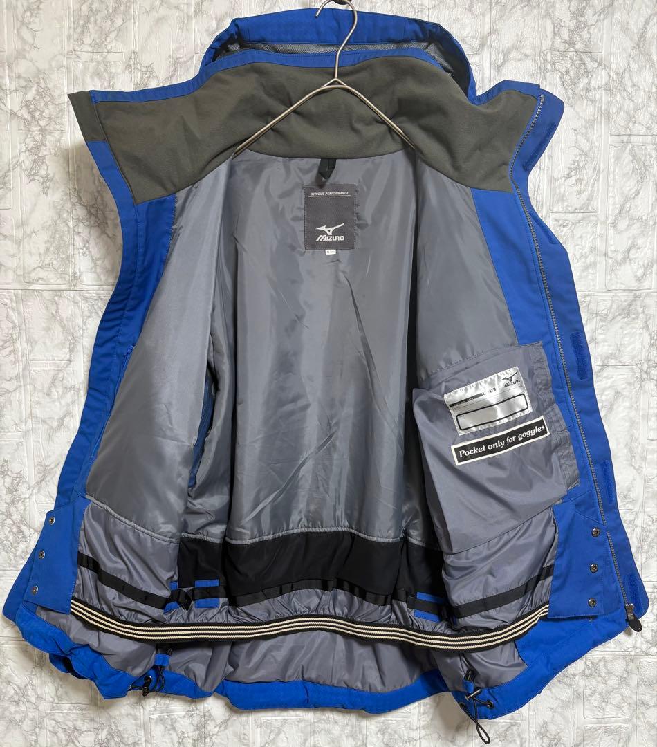 ♦︎良品♦︎ MIZUNOミズノ　ブルー　スキーウェア　限定品　メンズ　S
