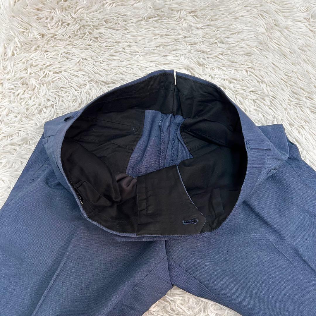 トゥモローランド　DRAGO スーツ　セットアップ　ネイビー　48 モヘヤ混　L