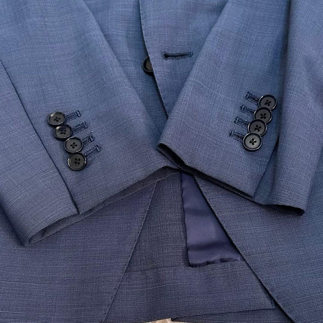 トゥモローランド　DRAGO スーツ　セットアップ　ネイビー　48 モヘヤ混　L