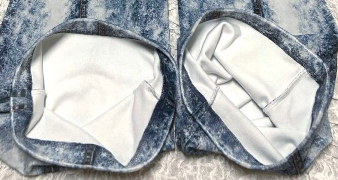 【正規品】美品 DIESEL P-NEY ベロア トロンプルイユ デニム フレア