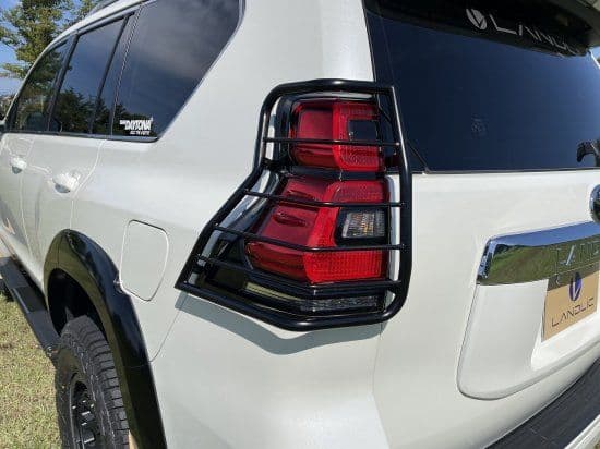 150プラド後期車用☆テールレンズプロテクター☆LANDLIC JAPAN☆