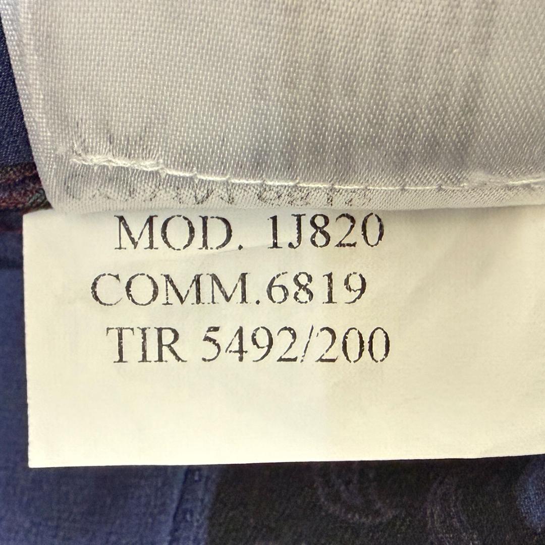 J6279 美品 エトロ ETROLIGHTペイズリー柄テーラードジャケット46