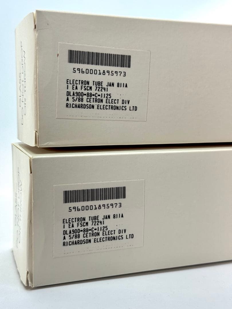CETRON JAN 811A NOS真空管 ペア
