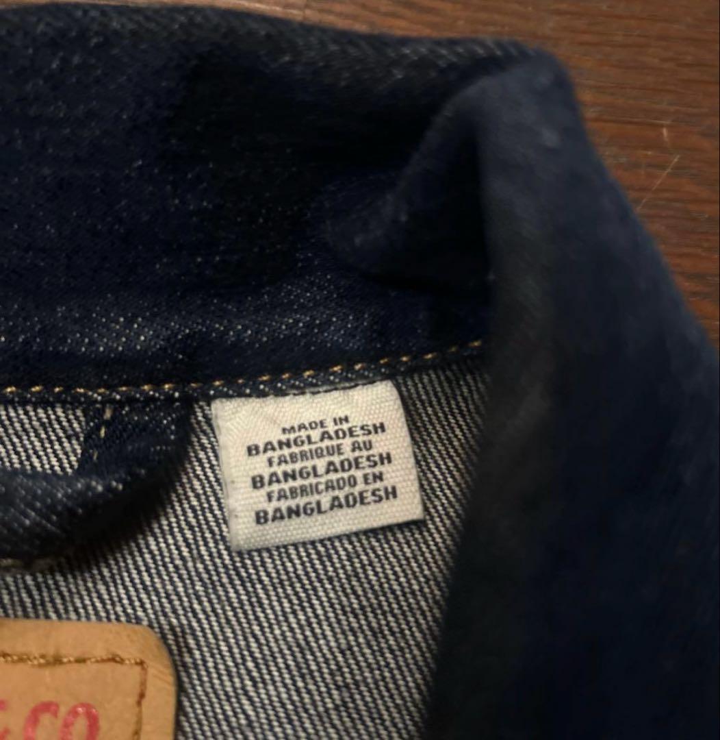 Levi's デニムジャケット　3rdタイプ　XL #72334
