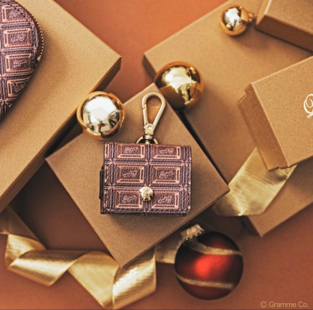 匿名配送★未使用☆Q-pot.ビターチョコレート AirPods Pro ケース