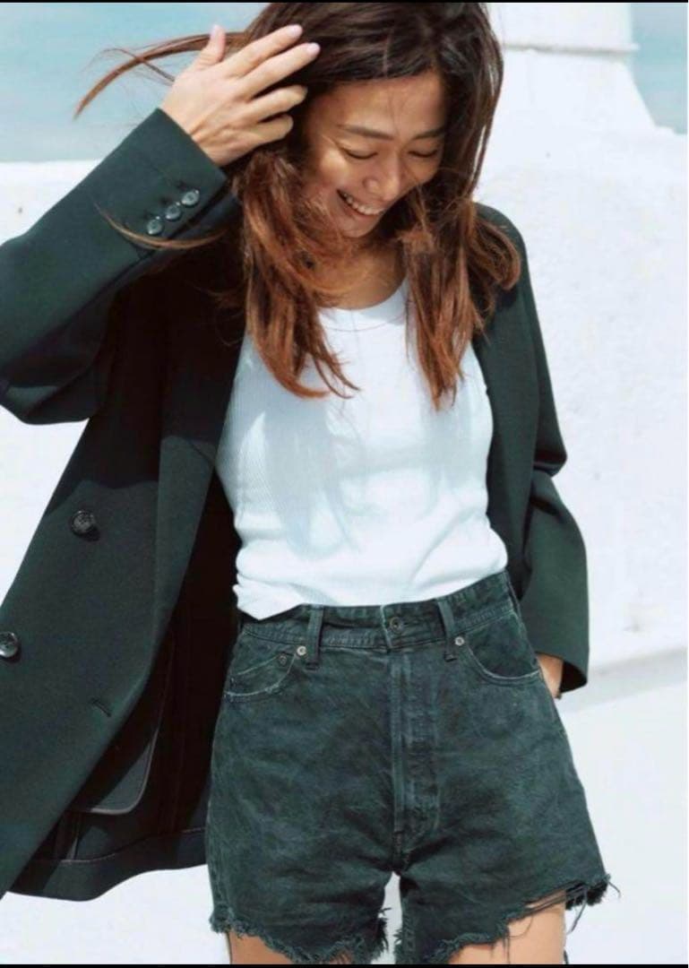 yanuk ヤヌーク ショートパンツ sunny サニー 野沢和香 ブラック L