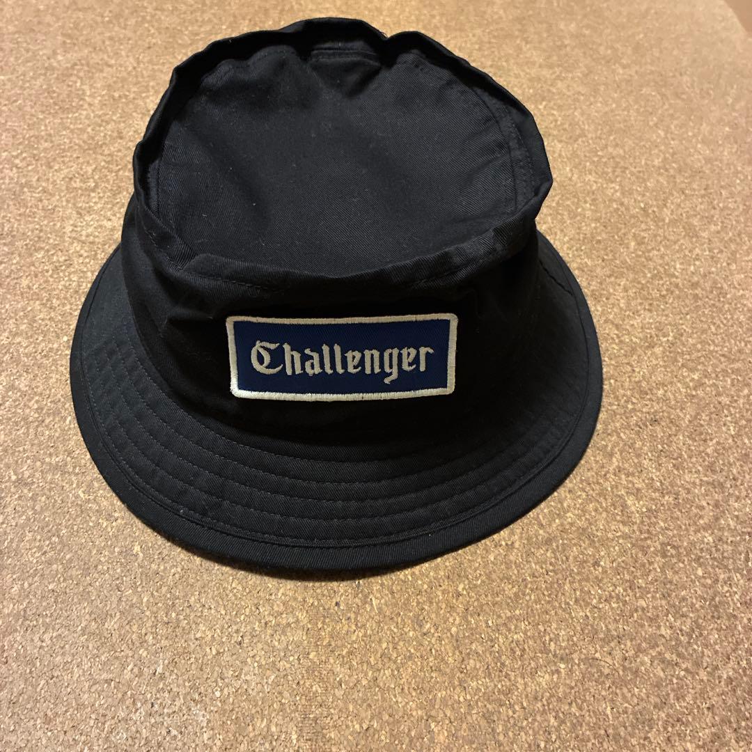 Challenger ブラック バケットハット L
