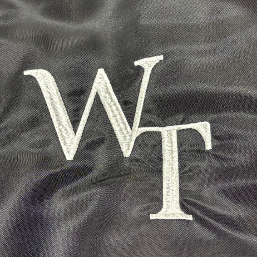 ダブルタップス　チームジャケット　ブラック　Mサイズ　23fw