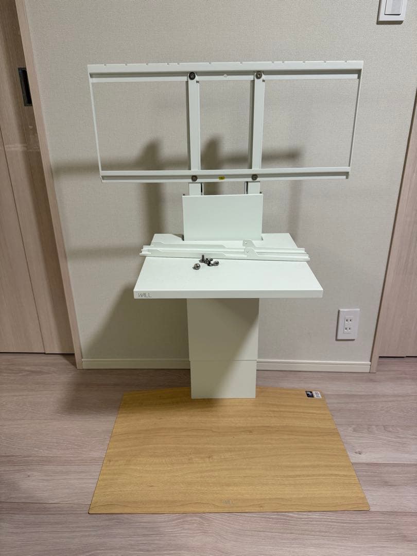 WALL V3ロータイプ ホワイトオークベース棚板レギュラーセット