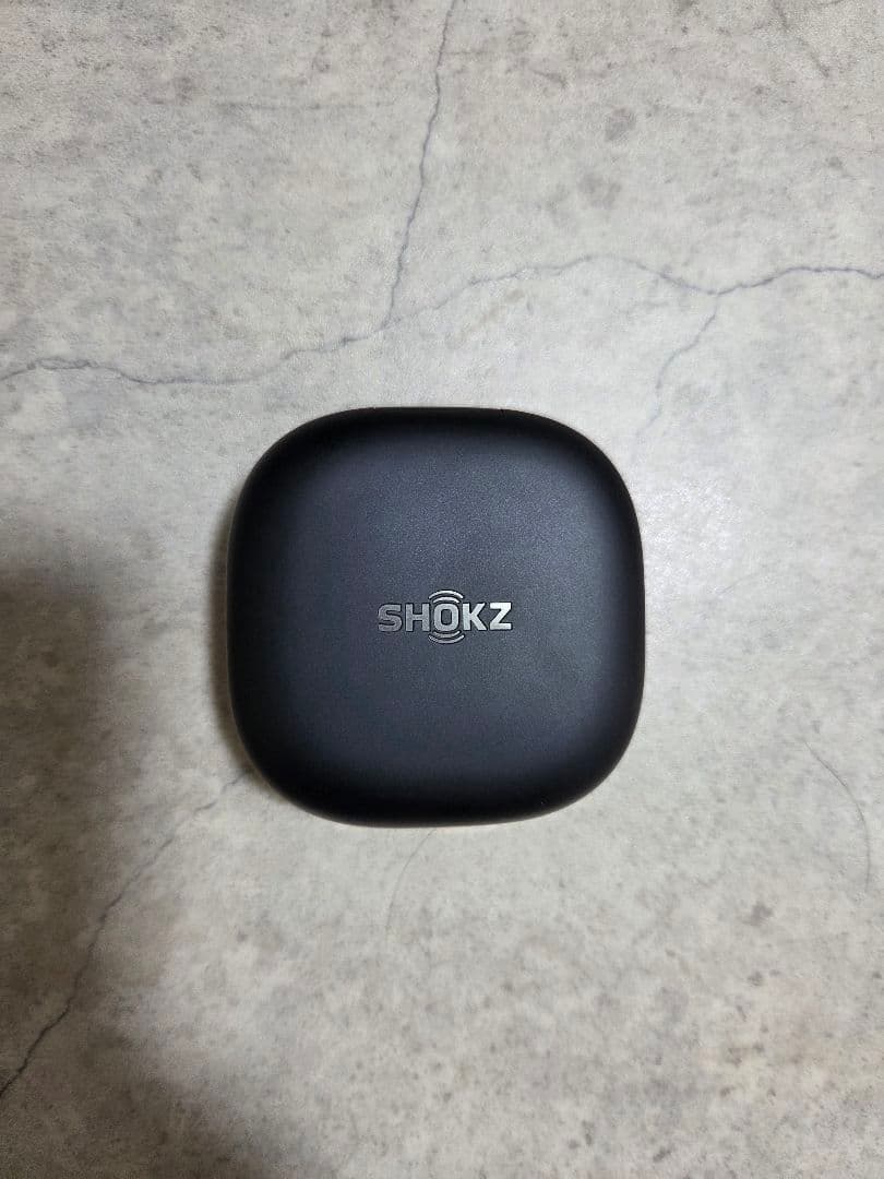 【美品】SHOKZ OPENFIT2 ブラック 収納ポーチ付き