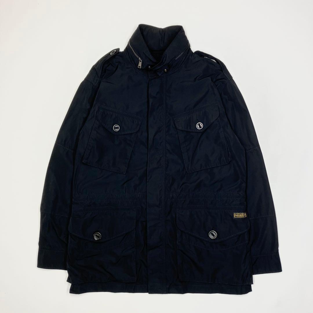 【ほぼ新品】ラルフローレン M-65 フィールドジャケット L ミリタリー 黒