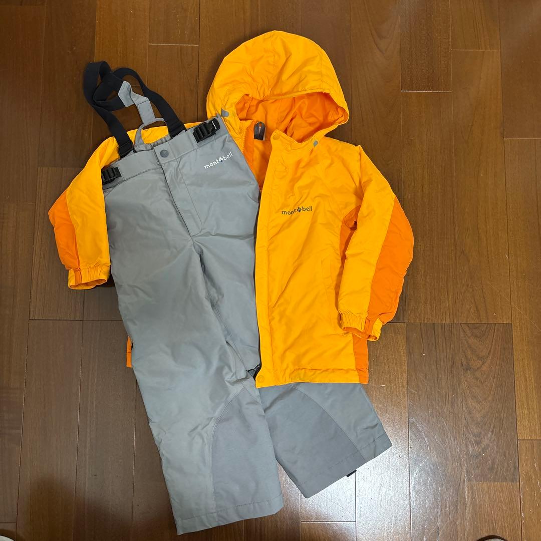 mont-bell キッズ　スキーウェア120スキー スノーボード