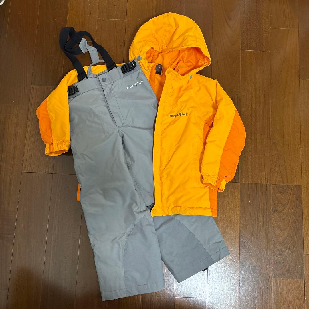 mont-bell キッズ　スキーウェア120スキー スノーボード