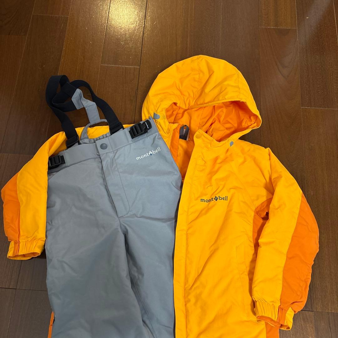 mont-bell キッズ　スキーウェア120スキー スノーボード