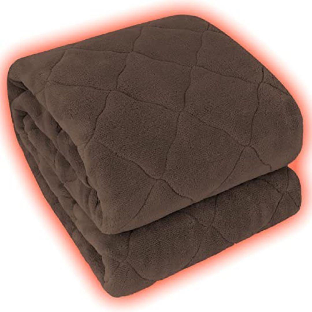 敷き布団 ダブル ベージュ 敷布団 布団 来客布団 新生活 敷きパッド付き