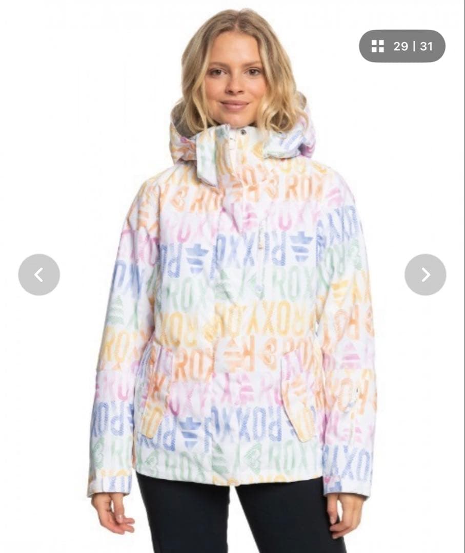 ROXY フード付き　スキースノーボードジャケット　おまけ付き