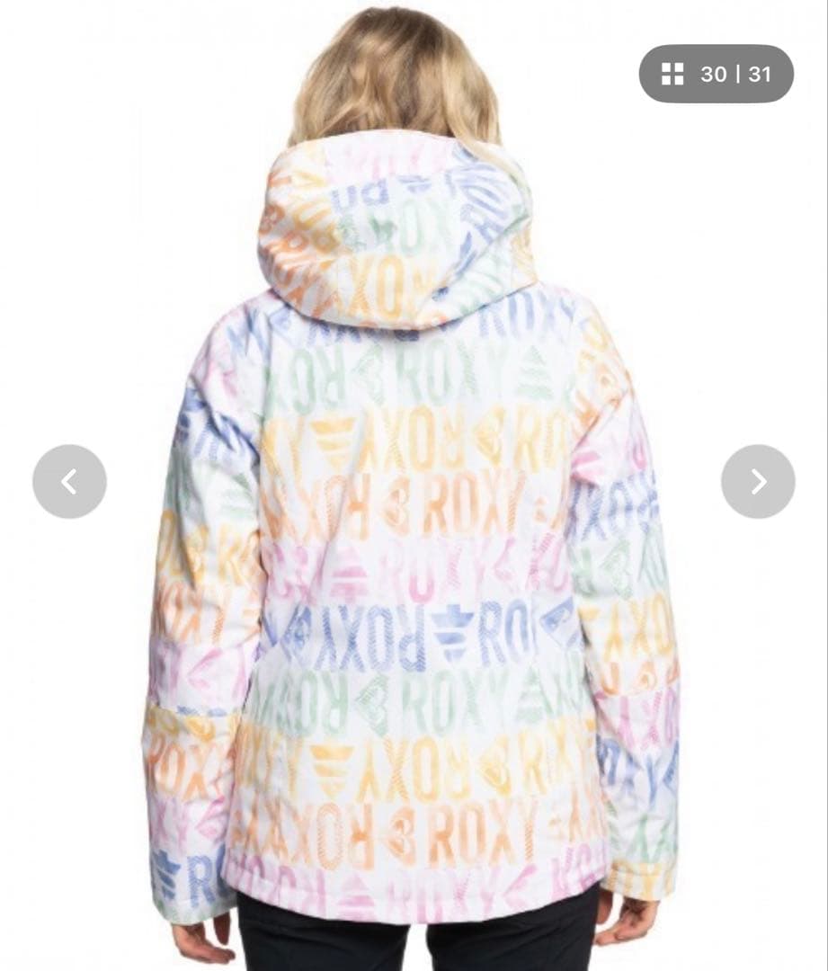 ROXY フード付き　スキースノーボードジャケット　おまけ付き