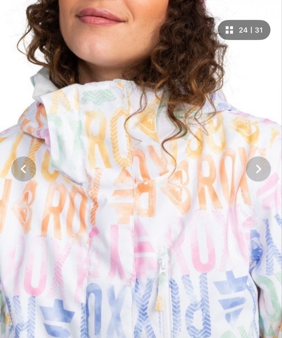 ROXY フード付き　スキースノーボードジャケット　おまけ付き