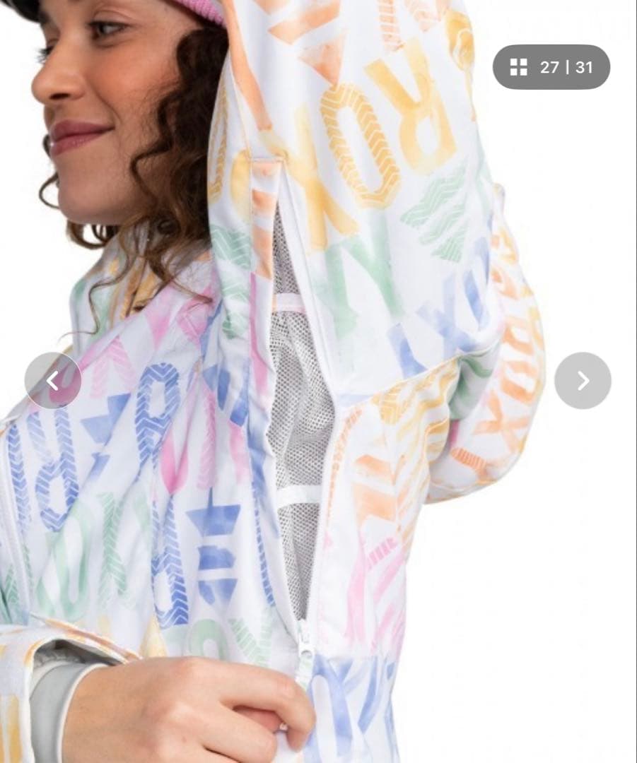 ROXY フード付き　スキースノーボードジャケット　おまけ付き