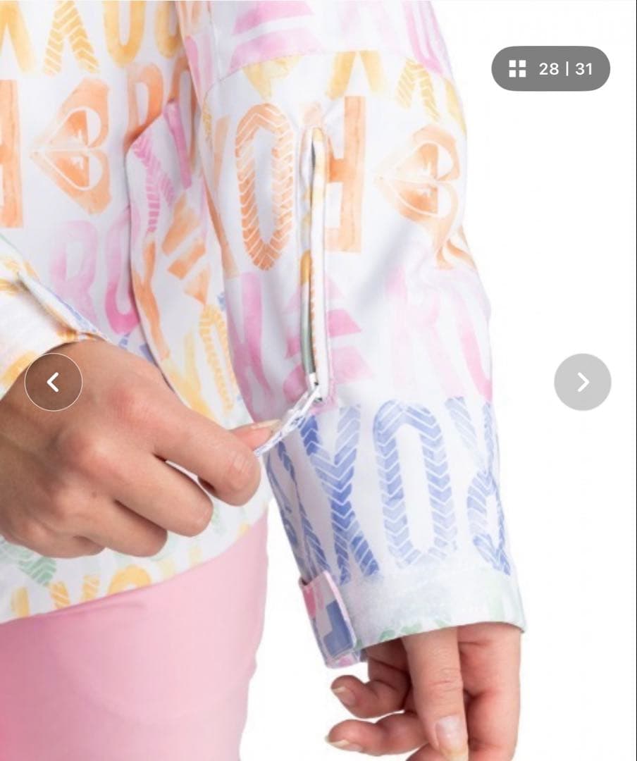 ROXY フード付き　スキースノーボードジャケット　おまけ付き