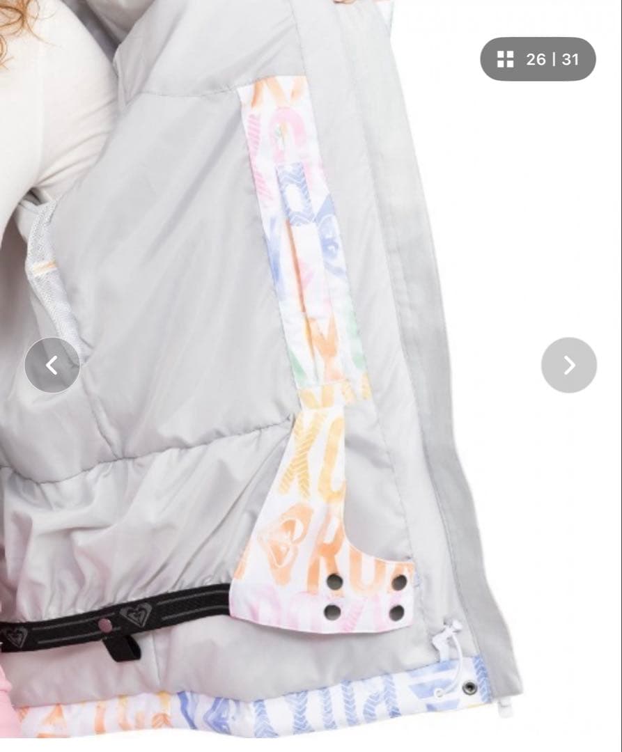 ROXY フード付き　スキースノーボードジャケット　おまけ付き