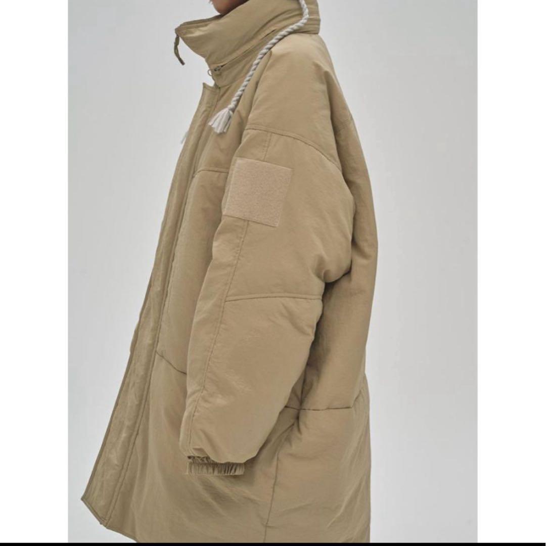 新品　TODAYFUL オリーブ フード付き ロングモンスターダウン38