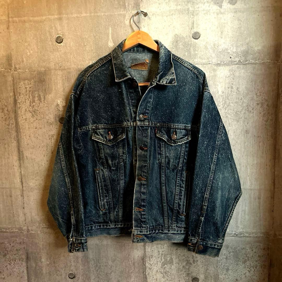 『希少』vintage Levi's ギャラクティックウォッシュ　ジージャン