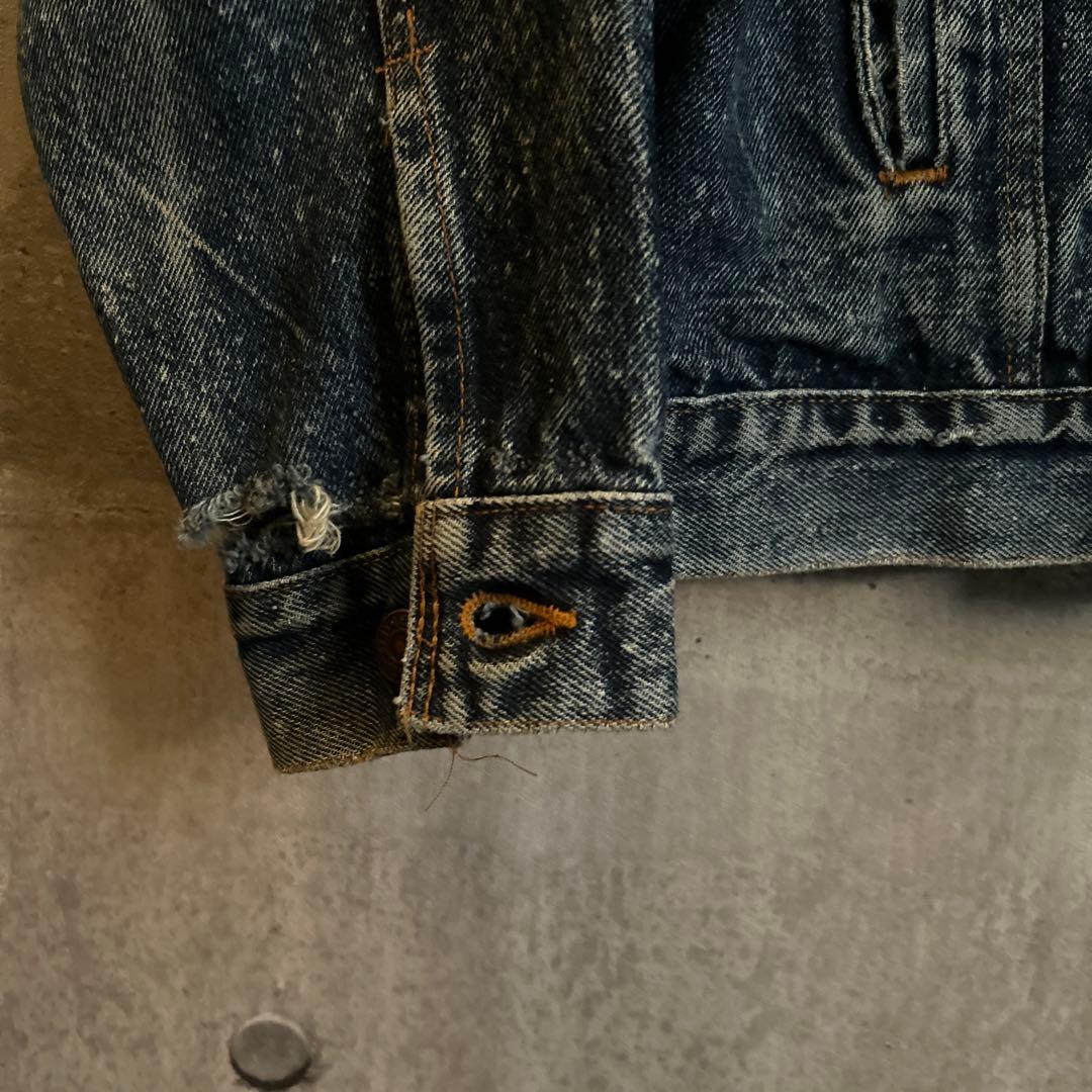 『希少』vintage Levi's ギャラクティックウォッシュ　ジージャン