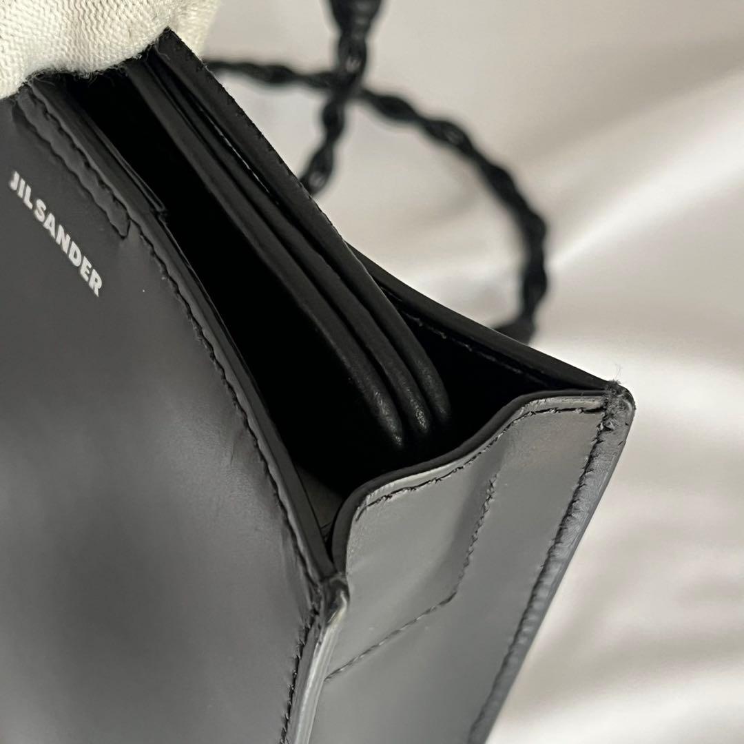 ✨未使用級✨　JIL SANDER タングル　ショルダーバッグ　レザー