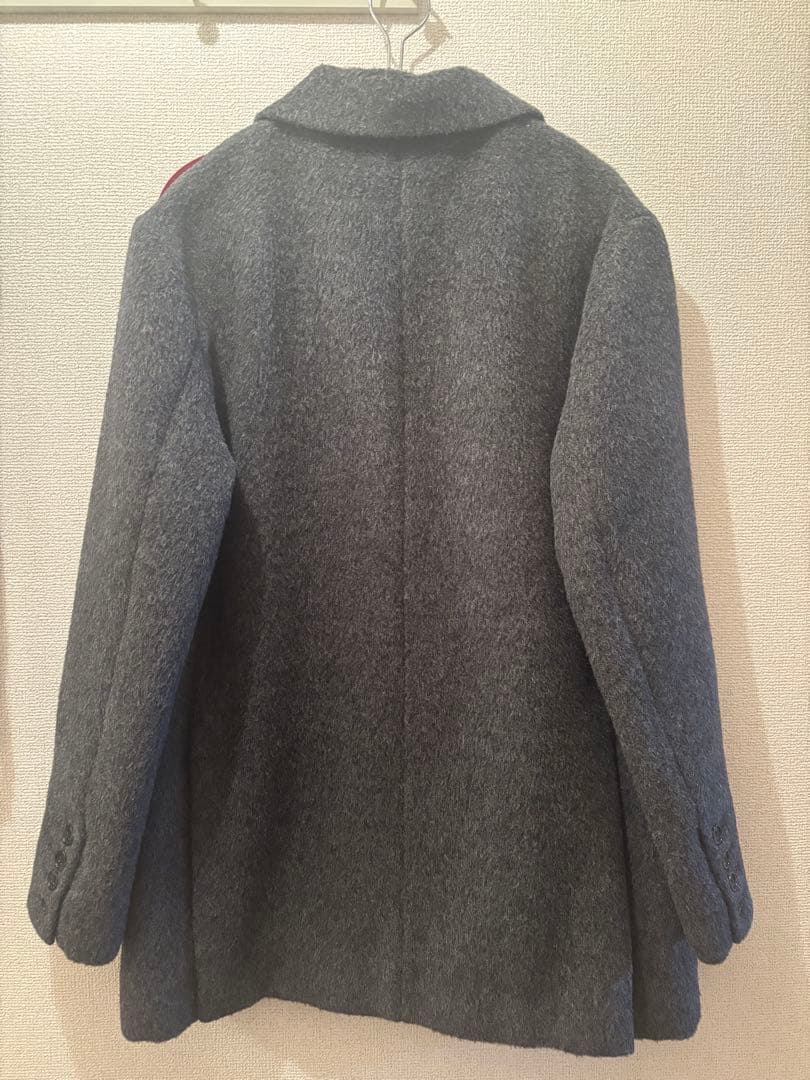 COCODEAL シャギーオーバーテーラードジャケット　グレー