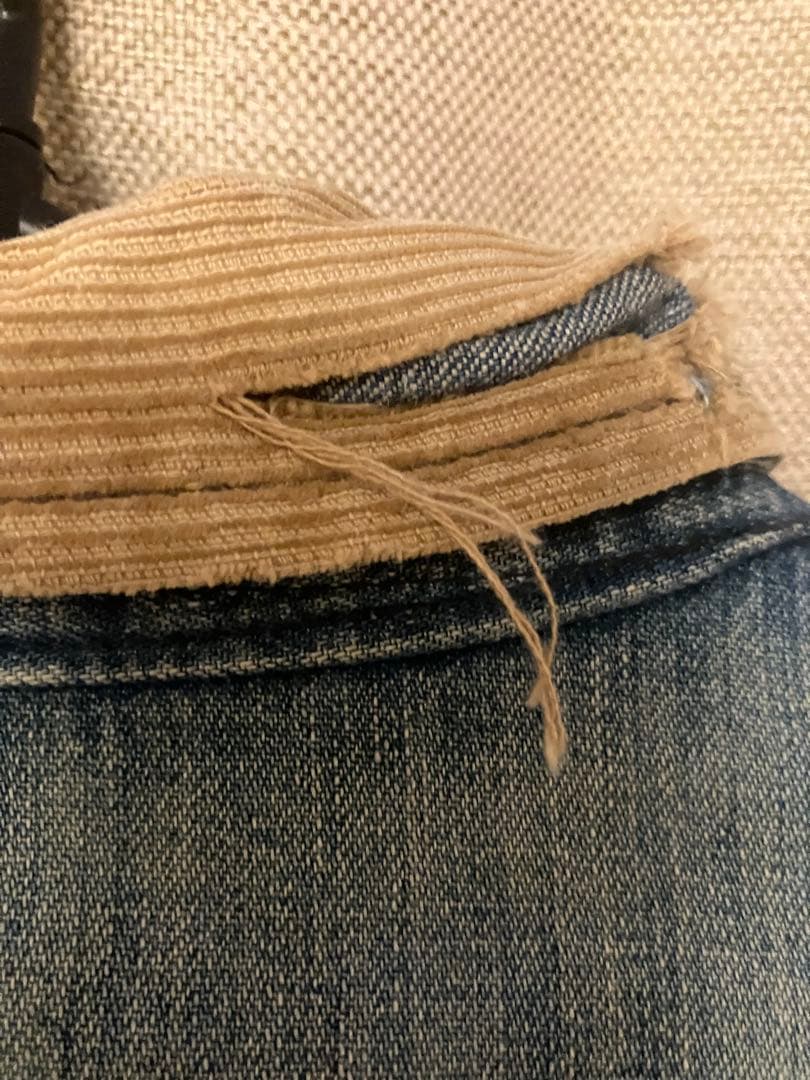 Lee 70s カバーオール ブランケット　襟コーデュロイ　81-LJ