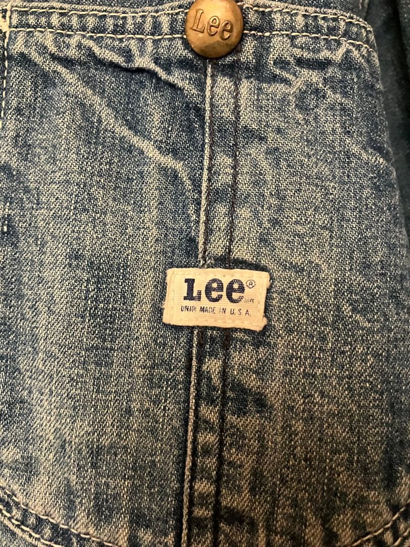 Lee 70s カバーオール ブランケット　襟コーデュロイ　81-LJ