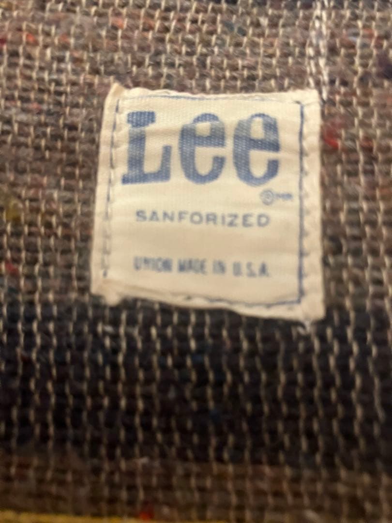 Lee 70s カバーオール ブランケット　襟コーデュロイ　81-LJ