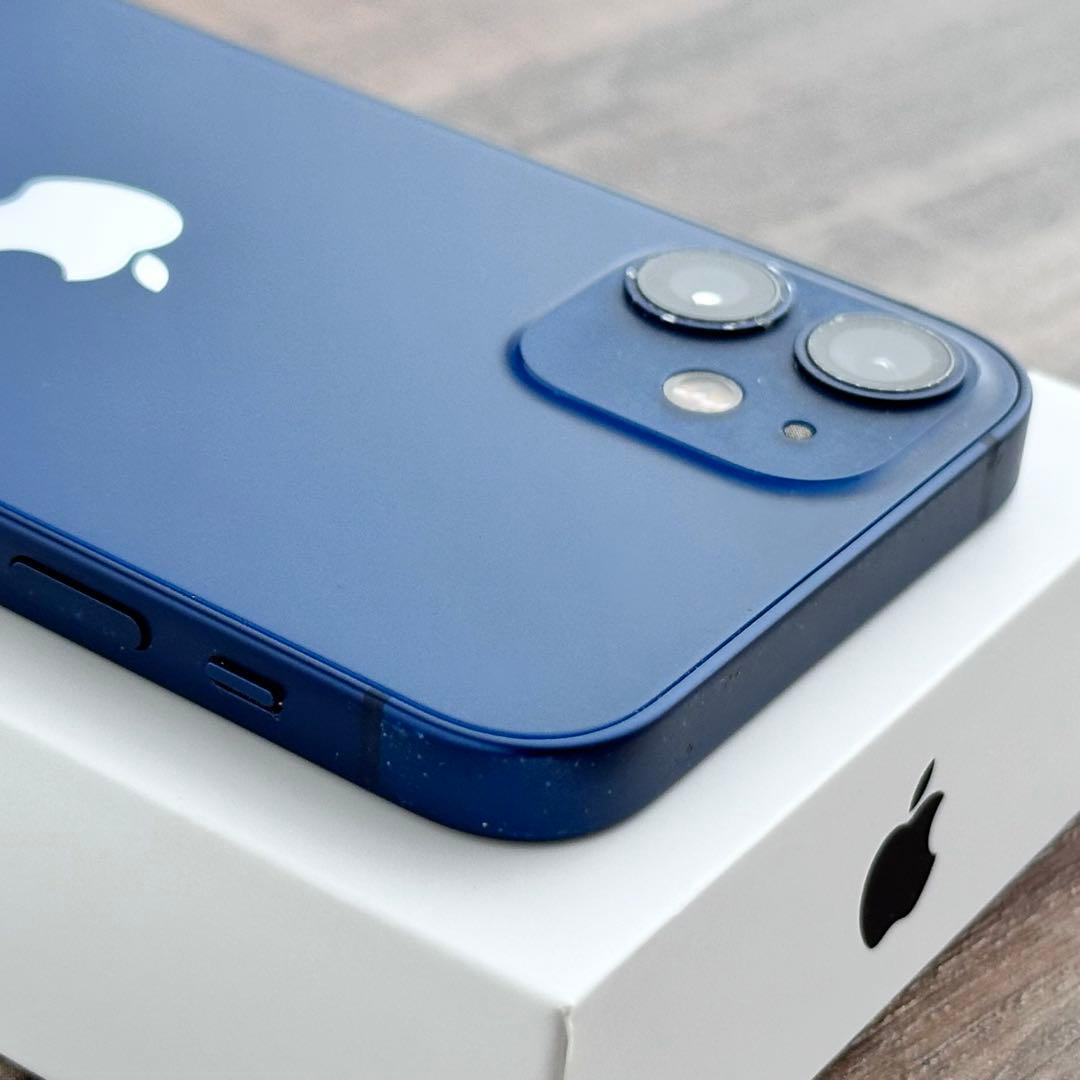 【大容量‼︎】iPhone12mini 本体 Blue 256GB SIMフリー