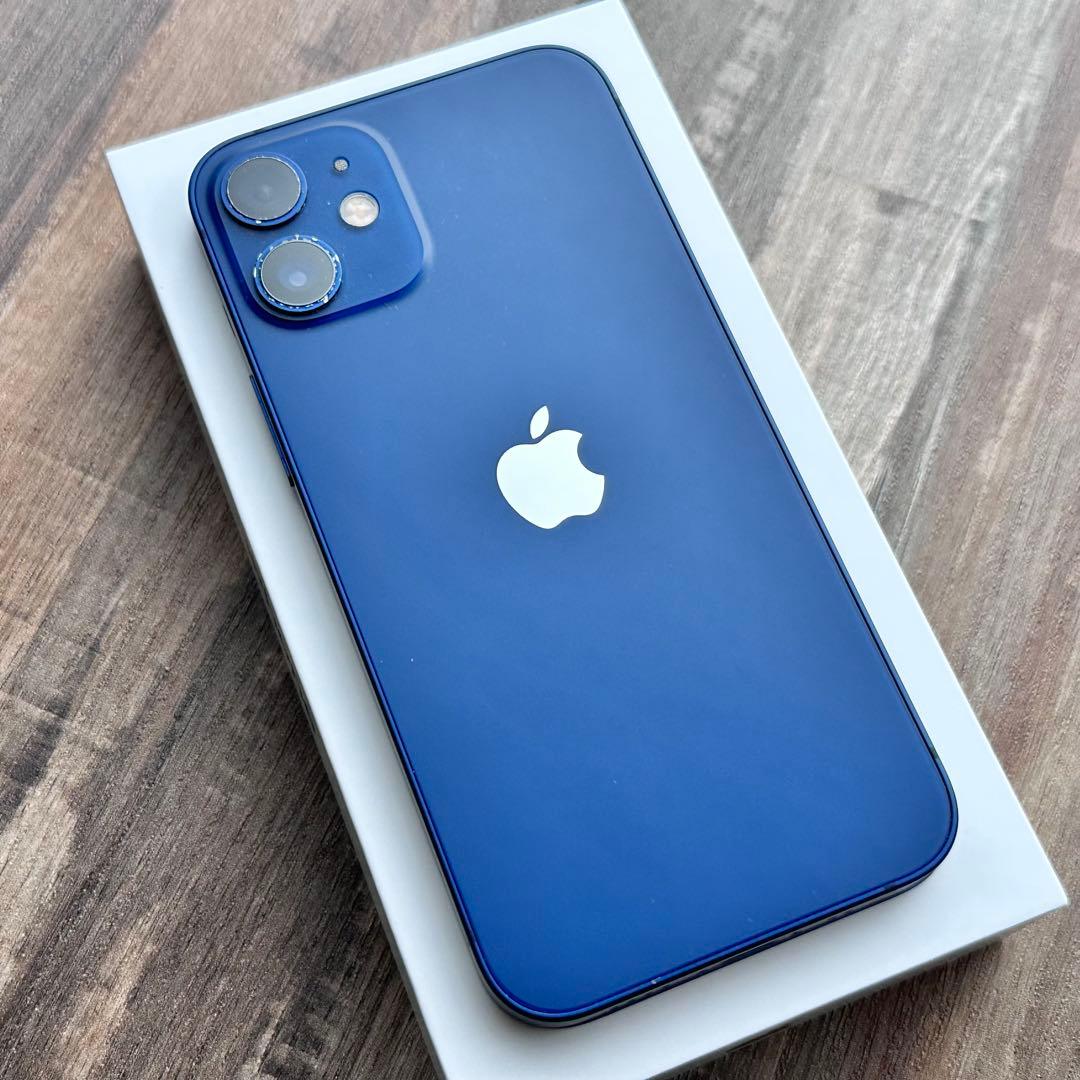 【大容量‼︎】iPhone12mini 本体 Blue 256GB SIMフリー