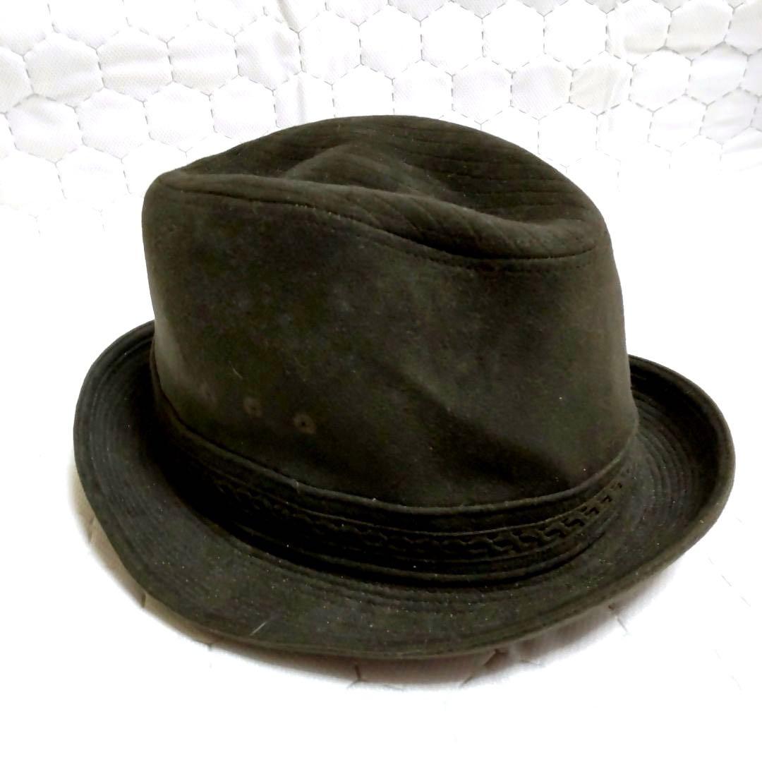 ✨ Borsalino ボルサリーノ58 ティアドロップ　中折れ帽　ハット